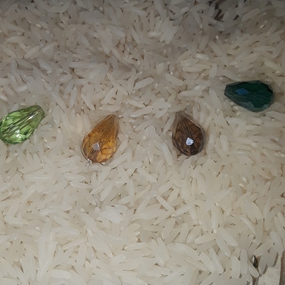 NWT *Ships today Crystal and triple hoops Necklace - Picture 3 of 4